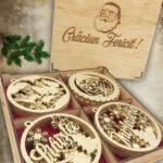 Cutie cu 20 globuri din lemn - imagine 6