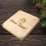 Cutie cu 20 globuri din lemn - imagine 5