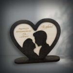 Plachetă decor - Te iubesc 01