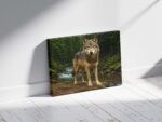 Tablou Canvas – Lupul din Carpați 01