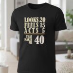 Tricou aniversar 40 ani - imagine 4